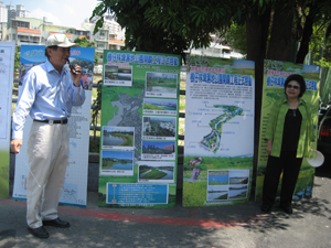 「檨仔林埤濕地公園」濕地廊道預計年底完成開闢