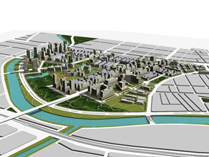 市府策略性開發中都 創造都市生態親水綠廊
