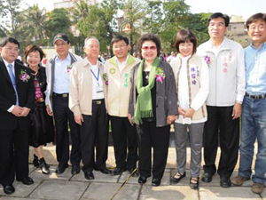 「大林蒲運動廣場」啟用　陳菊市長肯定國公營土地綠美化